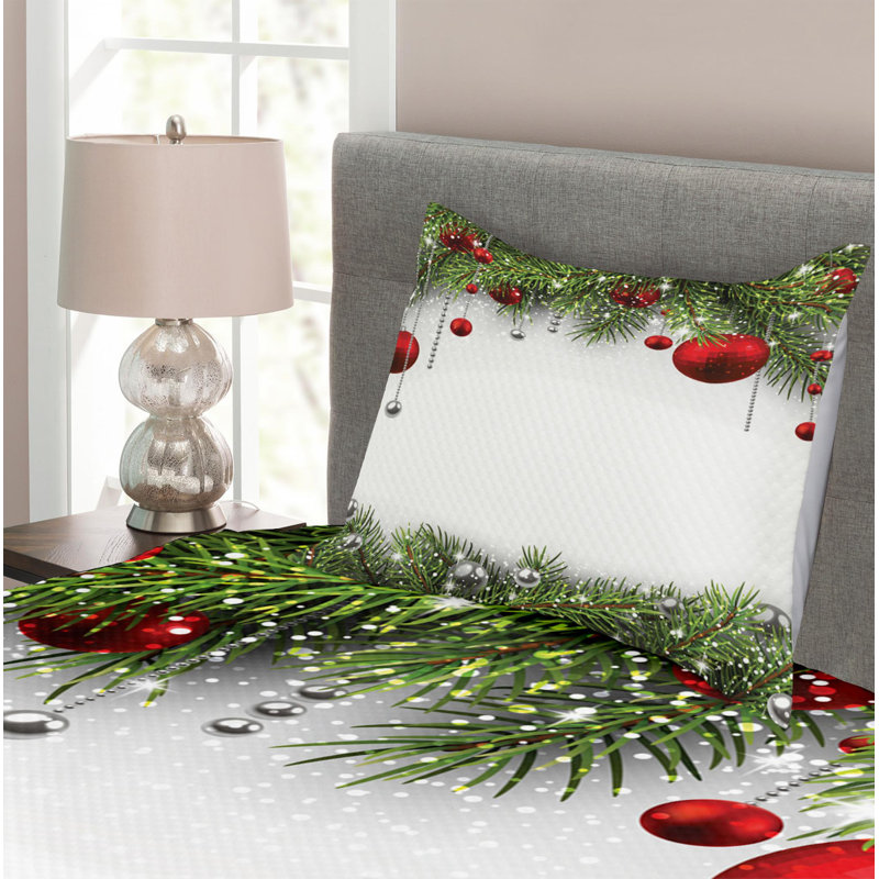 Traditional Polyester Coverlet, Twin Coverlet + 1 Sham