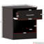 Maybery 1 Drawer Bedside Table With Open Shelf, Bedroom Storage Cabinet-1701984671-1812098736
