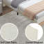 Lit plateforme tapissier avec tête de lit ajustable, rembourré en tissu de lin, lit plateforme de style simple et moderne sans sommier, assemblage facile-1066158108