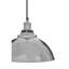 Burress 1 - Light Silver Dome Pendant