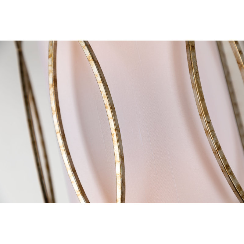 Sausalito 5 Light Foyer Pendant, Silver Gold