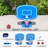 2-in-1 Pool Basketball & Volleyball Game Set with Fillable Base