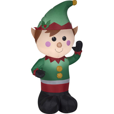 Petit lutin soufflé à l'air