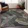 Premium Machine Washable Prisco Black Rug
