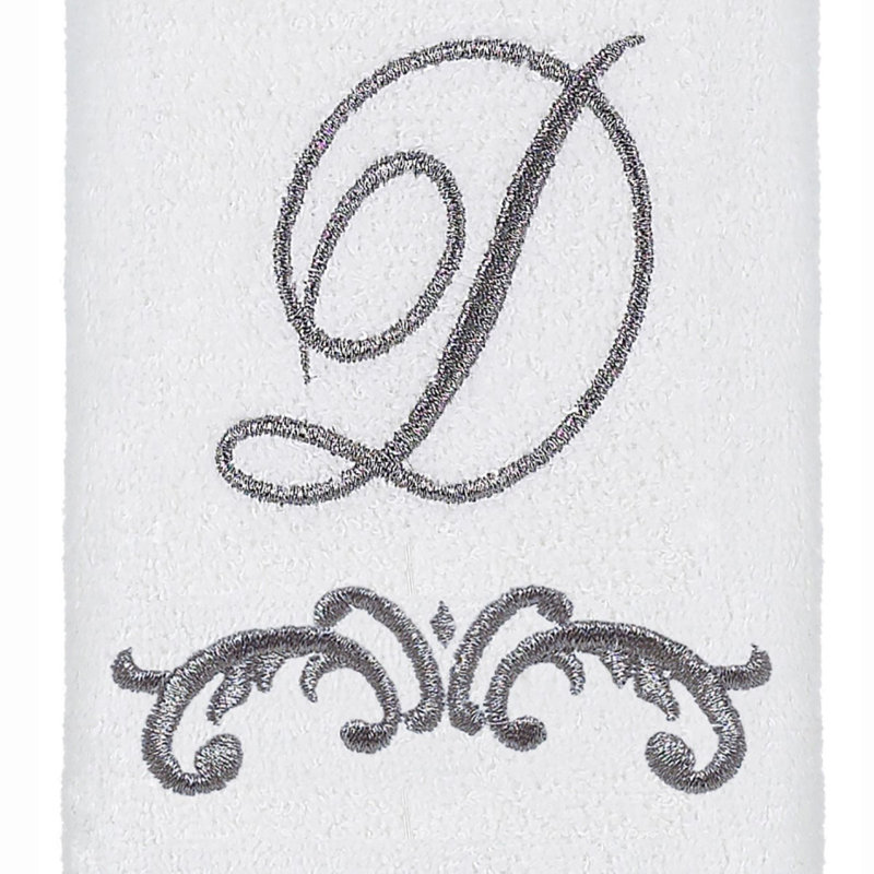 Avanti Linens Scroll Mono Fingertip Towel D