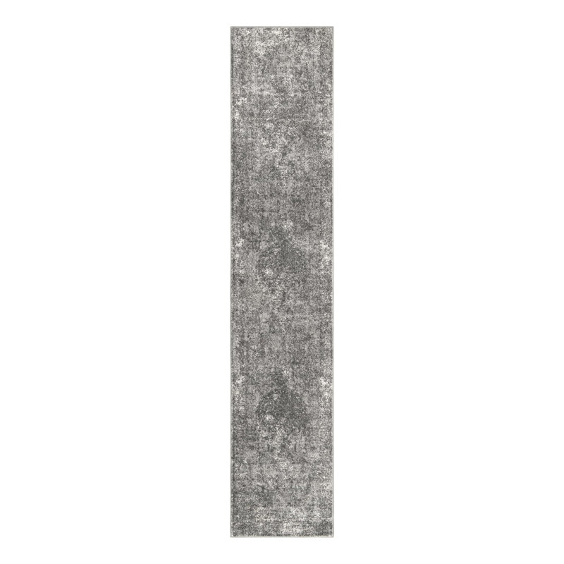 Janousek Oriental Gray Area Rug, Runner 2'7" x 13'1"