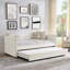 Daybed with trundle upholstered tufted sofa bed,boucle fabric-2018901065