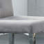 Chaise de travail en velours