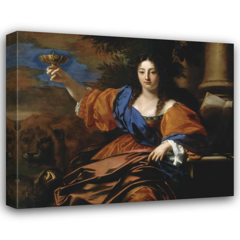 "Circe" par Nicolas Regnier - Toile tendue avec châssis, H 48 po x l 33 po