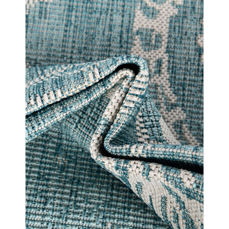 Angelys Indoor/Outdoor Area Rug, Rectangle 5'3" x 8'