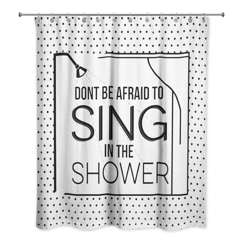 Polka Dots Shower Curtain
