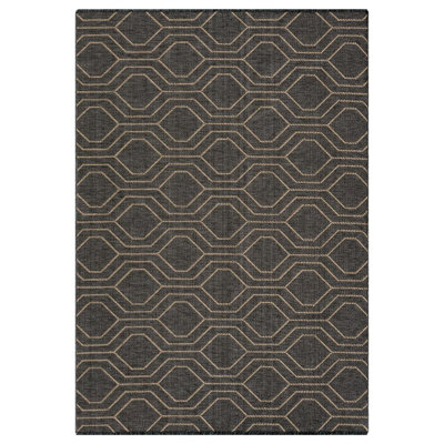 Moroccan Trellis Washable Area Rug