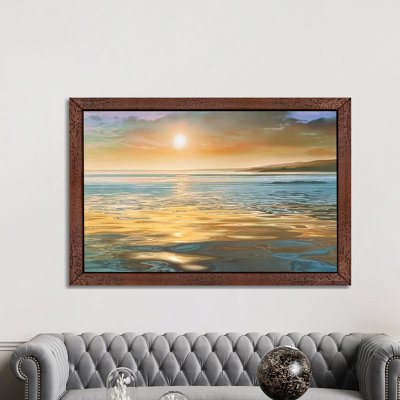 Evening Calm 1 Piece Wall Art on Canvas