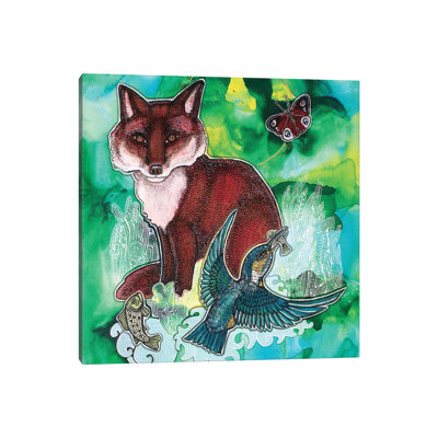 Spring Idyll 1 Piece Wrapped Canvas Wall Art