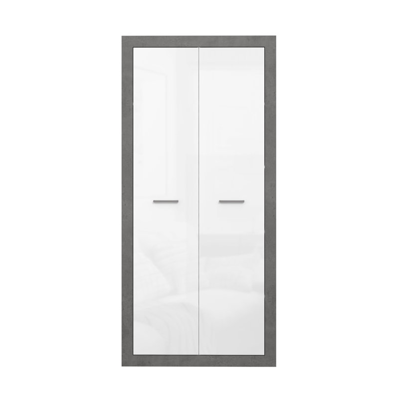 Jamiyah 2 Door Manufactured Wood Wardrobe