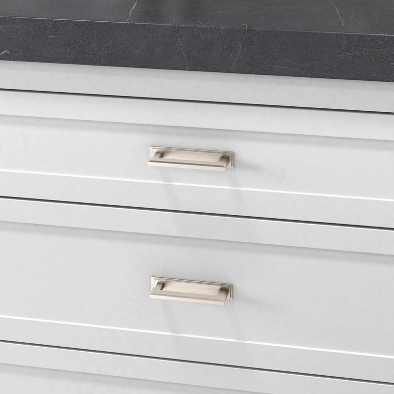 4940 Transitional Back Plate, Satin Nickel