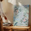 Toile, conception de papier peint serein et délicat avec art mural doux et discret-1310465334