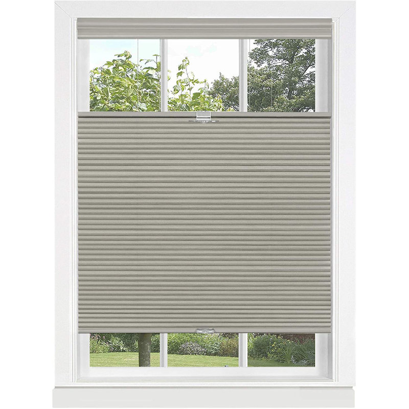 Store extérieur semi-transparent semi-transparent, Gris, L 23 po x L 64 po