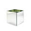 Vase de table en verre transparent intérieur/extérieur edgemoore-393689912