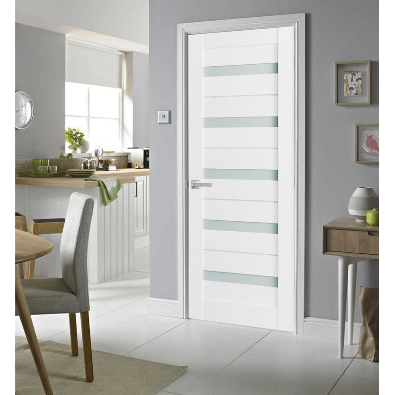 Porte standard en bois manufacturé Quadro, 32 po x 84 po