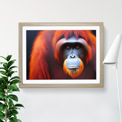 Enviable Orangutan - Single Picture Frame Print