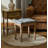 Darielle Solid Wood Accent Stool-1134064715