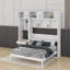 Lit escamotable mural avec bureau, armoire supérieure et tablettes de rangement-1912345078-1912345080