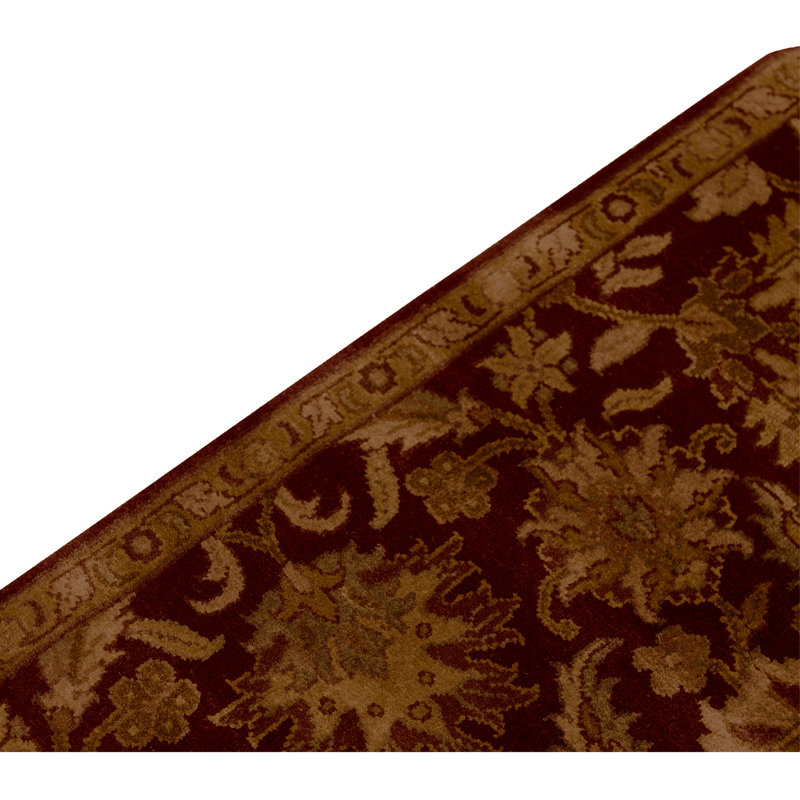 Tapis bleu foncé noué à la main de haute qualité