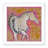 Pink Lady Print by Donna Bernstein