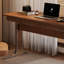 Bureau en bois d'hévéa et en métal Exquis-928372989