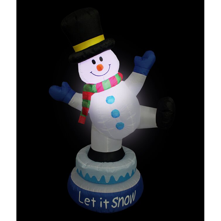 Christmas Animated Inflatable Snowman