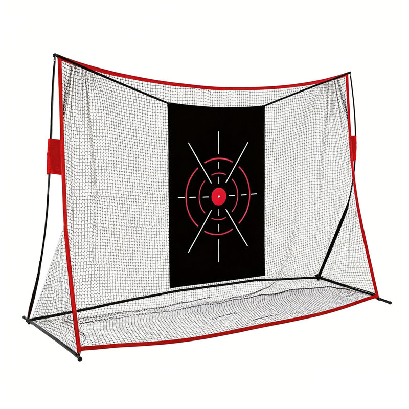 Filet de golf, filets de pratique de golf 10 x 7 pi avec tissu cible, sac de transport pour l'entraînement dans la cour arrière