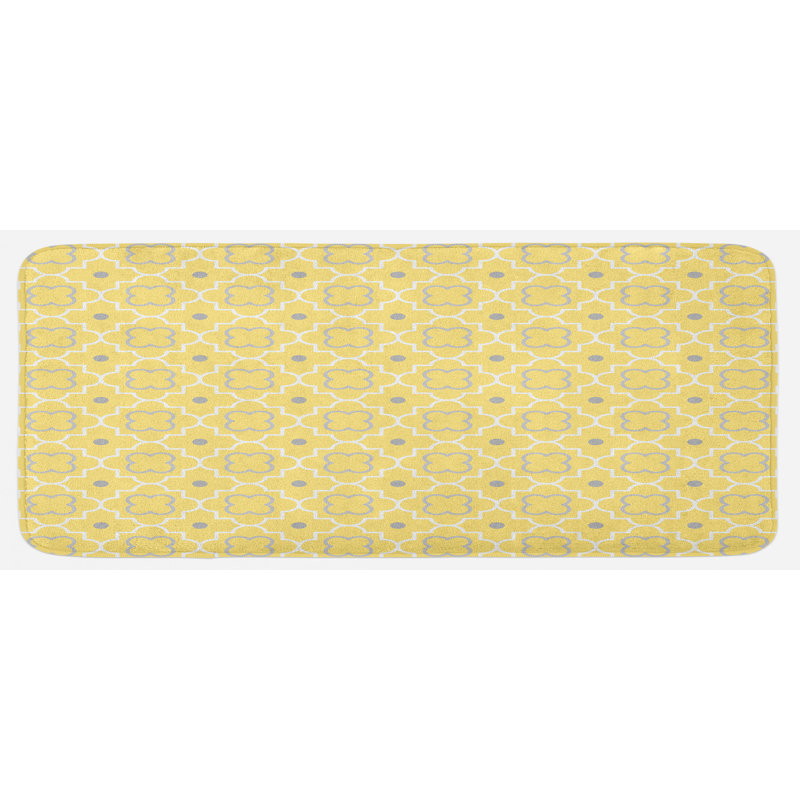 Tapis de cuisine quadrilobe