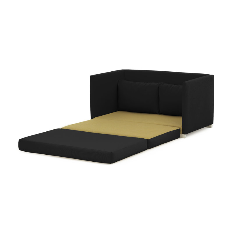 Hollander 2 Seater Sofa Bed, Black