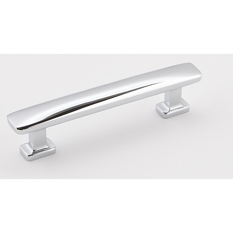Poignée barre 3 1/2 po Cloud, Chrome poli