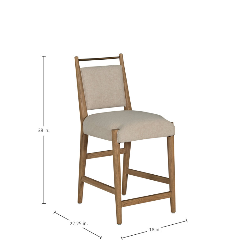 Highland Oak Counter Stool, Dawn