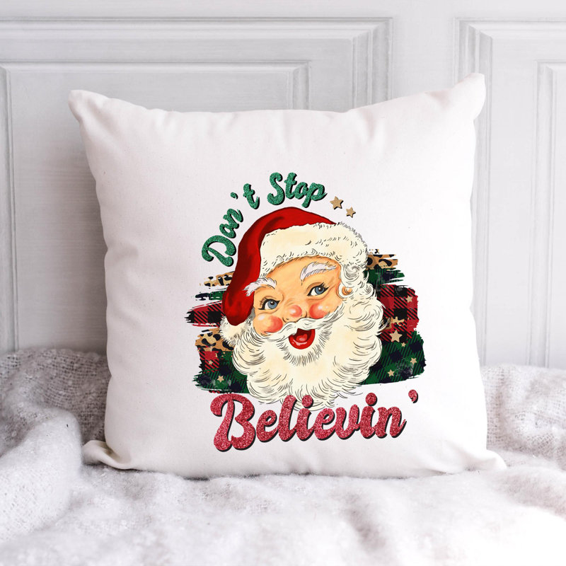 Christmas-02 Reversible Throw Pillow, 20" x 20"