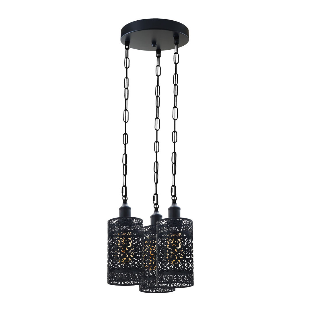 Mohn 3 - Light Cluster Cylinder Pendant