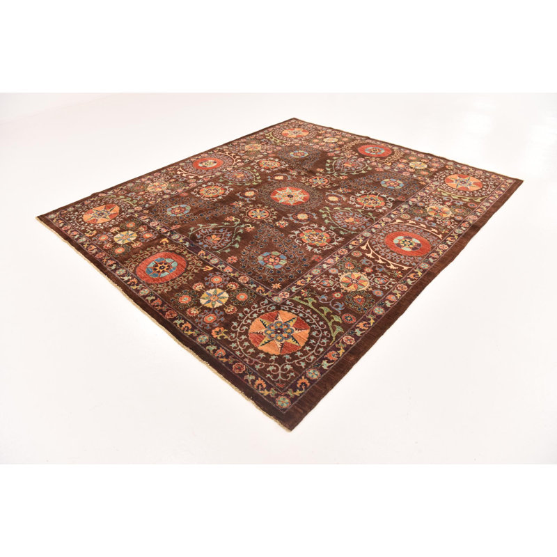Johnston Dark Brown Rug