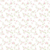 Small Prints Delicate Floral Design 33' L x 21" W Wallpaper Roll