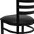 Kendall Commercial Grade Modern Ladder Back Metal Restaurant Chair by Flash Furniture-94568938-68072808