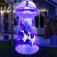 Décoration UFO Halloween gonflable 9 pi 9 pi (mauve)