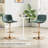 Chaquilla Swivel Upholstered Adjustable Height Counter Stool-1662118250-1662118261