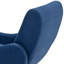 Ensemble de 2 fauteuils d'appoint rembourrés de style moderne Mid-Century de 28 po avec pieds en métal doré et argent et accoudoirs courbés pour salon, chambre à coucher et meuble-lavabo Aitana-1986493102-1986493100