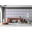 Panneau mural 3D blanc 19,7 po x 19,7 po Falkirk Ross