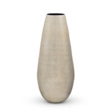 Great House Large Vase, Champagne Silver