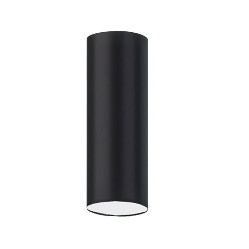 Audrei Fabric Flush Mount, Black