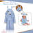 Plush Baby Ankle Bathrobe with Hood-86047744-86477751