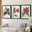 FloraOf TheTropicsI - Impression encadrée sur mesure de qualité supérieure - 3 pièces-1609287419-1609287418