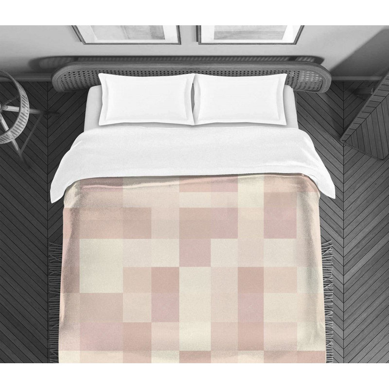Checkered Comforter, King Comforter